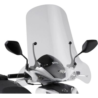 Kappa 297AK Transparent Motorcycle Windscreen - Motorcycle Windscreen Kappa 297AK Transparent Motorcycle Windscreen - Motorcycle Windscreen