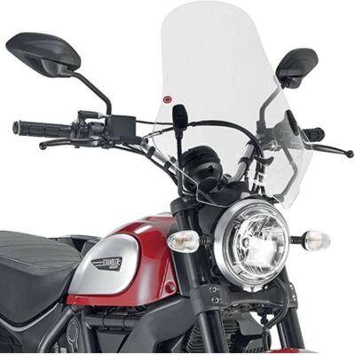 Kappa 7407AK Motorrad-Windschutzscheiben-Montagesatz Kappa 7407AK Motorrad-Windschutzscheiben-Montagesatz