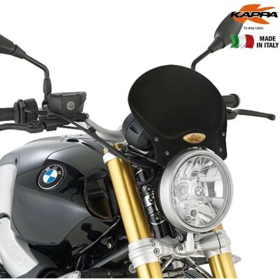 Kappa 100ALBK Windschutz - Universeller Aluminium-Scheibe für Naked-Bikes Kappa 100ALBK Windschutz - Universeller Aluminium-Scheibe für Naked-Bikes