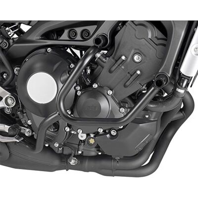 Kappa Yamaha XSR900 Schwarzes Rohrradiatorenschutz Kappa Yamaha XSR900 Schwarzes Rohrradiatorenschutz