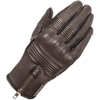 Guanti estivi in pelle perforata Hevik Iron Marrone - Guanti Guanti estivi in pelle perforata Hevik Iron Marrone - Guanti