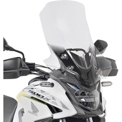 Kappa Honda CB500X Windschild - Transparent, 58x45cm, +15cm Kappa Honda CB500X Windschild - Transparent, 58x45cm, +15cm