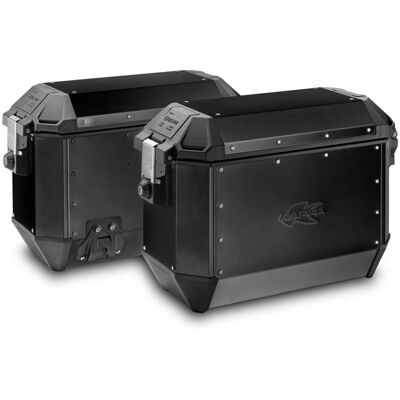 Valigie laterali Kappa Monokey in alluminio - 36L - Italia Valigie laterali Kappa Monokey in alluminio - 36L - Italia