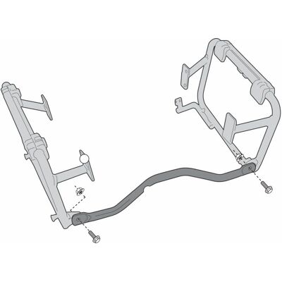 Supporto laterale KAPPA Outback - Suzuki DL1000 Supporto laterale KAPPA Outback - Suzuki DL1000
