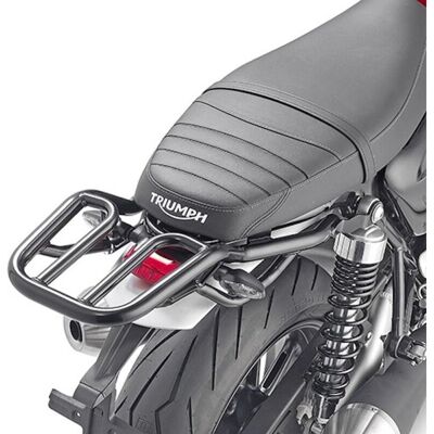 Kappa Triumph Speed Twin 1200 Hinterstützung - Motorrad Top-Box Halterung Kappa Triumph Speed Twin 1200 Hinterstützung - Motorrad Top-Box Halterung