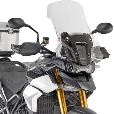 Kappa Transparent Motorcycle Windshield - Tiger 900 Rally Kappa Transparent Motorcycle Windshield - Tiger 900 Rally
