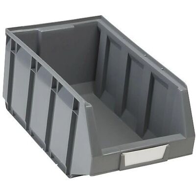 Kaiserkraft Caja de almacenamiento - 342x204x164mm - Gris - Tipo de almacenamiento Kaiserkraft Caja de almacenamiento - 342x204x164mm - Gris - Tipo de almacenamiento