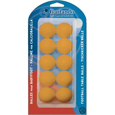 Garlando Model - Orange Table Football Balls - Set of 10 Garlando Model - Orange Table Football Balls - Set of 10