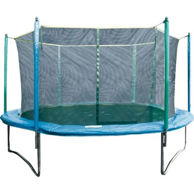 Garlando Combi L - Trampolino da esterno con rete di sicurezza - 305cm Garlando Combi L - Trampolino da esterno con rete di sicurezza - 305cm