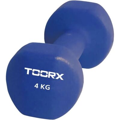 Haltère TOORX 4 Kg - Néoprène - Publicité Haltère TOORX 4 Kg - Néoprène - Publicité