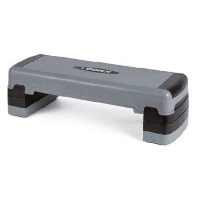 Toorx AHF-002 Verstelbare Aerobic Step Platform - Zwart, Grijs Toorx AHF-002 Verstelbare Aerobic Step Platform - Zwart, Grijs