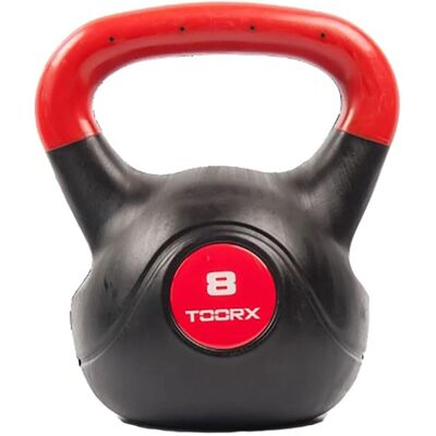 Toorx Fitness PVC Kettlebell 8kg - Kettlebell - PVC - 8kg - Allenamento di forza Toorx Fitness PVC Kettlebell 8kg - Kettlebell - PVC - 8kg - Allenamento di forza