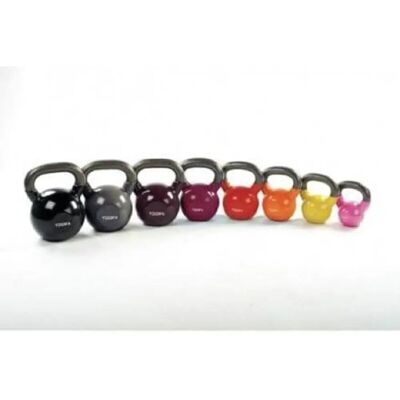 TOORX Kettlebell 8 kg Vinyl - Kettlebell TOORX Kettlebell 8 kg Vinyl - Kettlebell