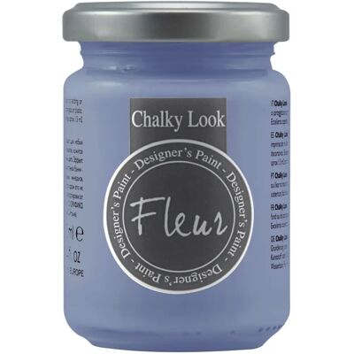 FLEUR Blu Copenaghen - Pittura Chalky Look - 130ml - Finitura Opaca FLEUR Blu Copenaghen - Pittura Chalky Look - 130ml - Finitura Opaca