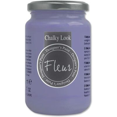 FLEUR Blu Lavanda Effetto Chalky Vernice - Finitura per pareti e mobili FLEUR Blu Lavanda Effetto Chalky Vernice - Finitura per pareti e mobili