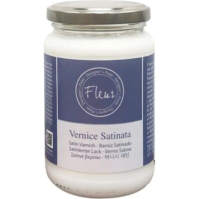 FLEUR Vernice di Finitura Protettiva Satinata - Smalto FLEUR Vernice di Finitura Protettiva Satinata - Smalto