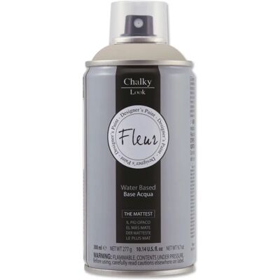 FLEUR Spray Effetto Gessoso Greige - Vernice in bomboletta per legno, metallo, pareti - Interno/Esterno FLEUR Spray Effetto Gessoso Greige - Vernice in bomboletta per legno, metallo, pareti - Interno/Esterno