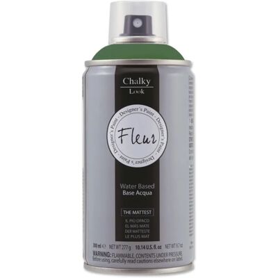 FLEUR La Regina Verde Spray - Vernice spray effet gessoso FLEUR La Regina Verde Spray - Vernice spray effet gessoso