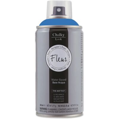 FLEUR Spray Effetto Gessoso - Ciano Primario - Finitura Opaca - Interni/Esterni FLEUR Spray Effetto Gessoso - Ciano Primario - Finitura Opaca - Interni/Esterni