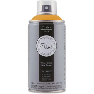 Spray Effetto Chalky Fleur - Ocre Giallo - Vernice in Spray per Mobili e Pareti Spray Effetto Chalky Fleur - Ocre Giallo - Vernice in Spray per Mobili e Pareti