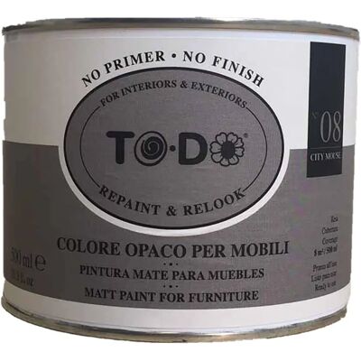 FLEUR - Color Opaco 500 ml - City Mouse - Paint FLEUR - Color Opaco 500 ml - City Mouse - Paint