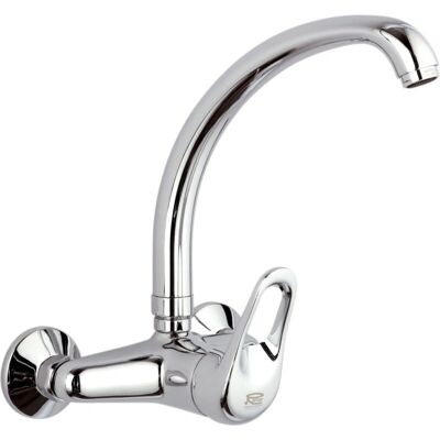 Remer - Kiss - Alto Arco - Portata 190mm - Rubinetto a parete Remer - Kiss - Alto Arco - Portata 190mm - Rubinetto a parete