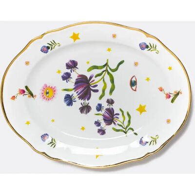 Bitossi Home - Modello Funky Table - Multicolore - Piatto da portata - 34cm Bitossi Home - Modello Funky Table - Multicolore - Piatto da portata - 34cm