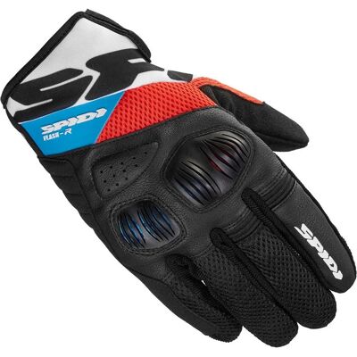 Gants de moto Spidi Flash-R Evo - Rouge Bleu - Unisexe - Publicité Gants de moto Spidi Flash-R Evo - Rouge Bleu - Unisexe - Publicité