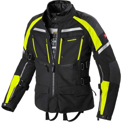 Chaqueta de Motocicleta Fluorescente Amarilla Impermeable SPIDI Armakore - Chaqueta de moto Chaqueta de Motocicleta Fluorescente Amarilla Impermeable SPIDI Armakore - Chaqueta de moto