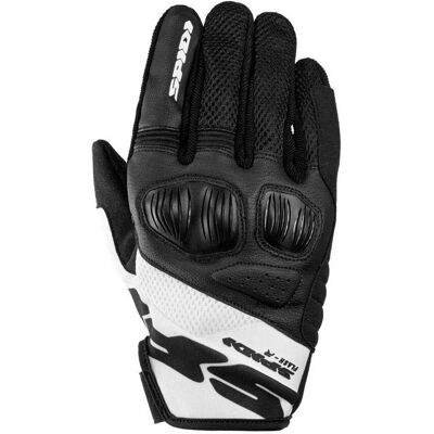Guantes de Motocicleta Spidi Flash-R Evo - Negro Blanco - S Guantes de Motocicleta Spidi Flash-R Evo - Negro Blanco - S