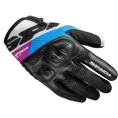 Spidi Flash-R Evo Lady Fuchsia Motorcycle Gloves - Motorcycle Gloves Spidi Flash-R Evo Lady Fuchsia Motorcycle Gloves - Motorcycle Gloves