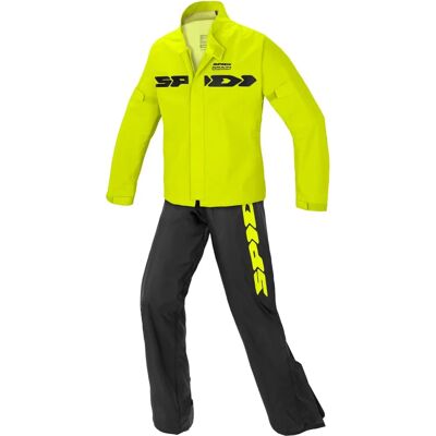 Spidi Sport Rain Kit - L Combinaison pluie unisexe noire et jaune - Publicité Spidi Sport Rain Kit - L Combinaison pluie unisexe noire et jaune - Publicité
