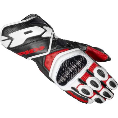 Guanti da moto Spidi Carbo 7 - Nero Bianco Rosso - XL Guanti da moto Spidi Carbo 7 - Nero Bianco Rosso - XL
