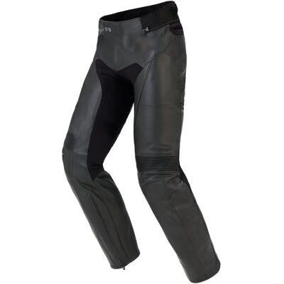 Pantalones de cuero para moto Spidi RR Naked - Negro - Talla 52 Pantalones de cuero para moto Spidi RR Naked - Negro - Talla 52