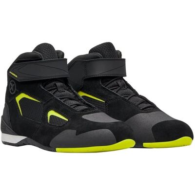 Chaussures XPD X-Radical Jaune Fluo - Chaussures de moto - Publicité Chaussures XPD X-Radical Jaune Fluo - Chaussures de moto - Publicité