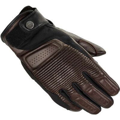 Gants de moto Spidi Clubber - Marron - M - Unisexe - Publicité Gants de moto Spidi Clubber - Marron - M - Unisexe - Publicité