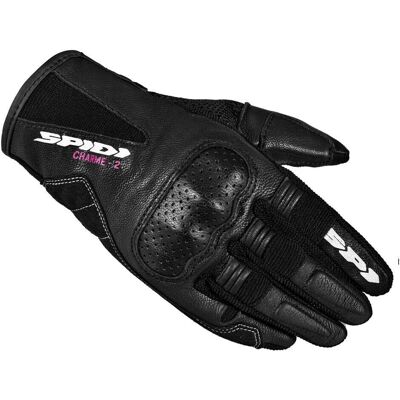 Guanti Moto Donna Spidi Charme 2 - Nero Bianco - Guanti Moto Guanti Moto Donna Spidi Charme 2 - Nero Bianco - Guanti Moto