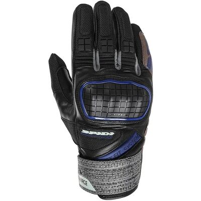 Rękawice Unisex SPIDI X Force - Czarny Niebieski - Lekkie Rękawice Motocyklowe Rękawice Unisex SPIDI X Force - Czarny Niebieski - Lekkie Rękawice Motocyklowe