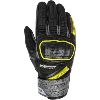 Gants de Moto SPIDI X-Force - Haute Visibilité - Noir/Jaune Fluorescent - Publicité Gants de Moto SPIDI X-Force - Haute Visibilité - Noir/Jaune Fluorescent - Publicité