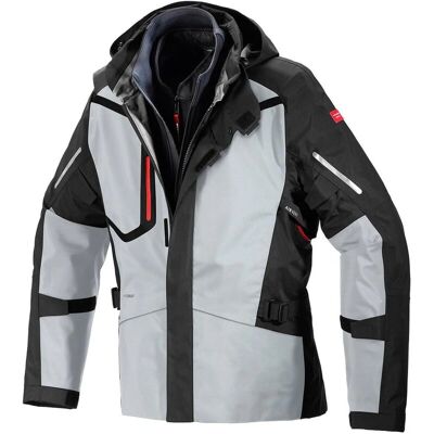 Veste Textile Moto Spidi Mission-T H2out - Noir Gris - S - Publicité Veste Textile Moto Spidi Mission-T H2out - Noir Gris - S - Publicité