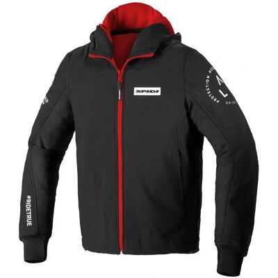 Sudadera con capucha Armor Evo para motocicletas de Spidi - CE Clase A Sudadera con capucha Armor Evo para motocicletas de Spidi - CE Clase A