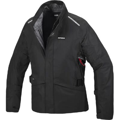 Veste textile de moto Spidi 3L Shell H2Out - Noir - XL - Publicité Veste textile de moto Spidi 3L Shell H2Out - Noir - XL - Publicité