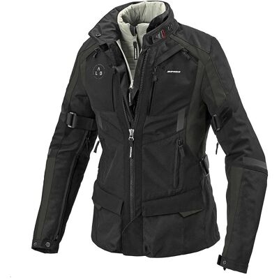 Veste textile moto pour femmes Spidi 4 Season Evo H2Out - Noir Vert XL - Publicité Veste textile moto pour femmes Spidi 4 Season Evo H2Out - Noir Vert XL - Publicité