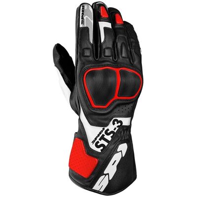 Spidi Motorradhandschuhe STS-3 - Schwarz Rot - 3XL Spidi Motorradhandschuhe STS-3 - Schwarz Rot - 3XL