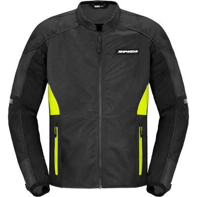 Giacca Moto Super Net Spidi - Nero Giallo - Giacca Moto Giacca Moto Super Net Spidi - Nero Giallo - Giacca Moto