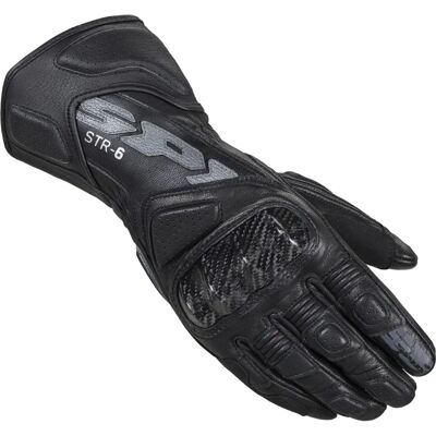 Spidi Motorrad-Handschuhe - Modell STR-6 - Schwarz - 2XL - Sport Spidi Motorrad-Handschuhe - Modell STR-6 - Schwarz - 2XL - Sport
