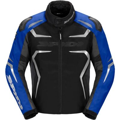 Veste textile moto Spidi Race-Evo H2Out - Noir Bleu - S Veste textile moto Spidi Race-Evo H2Out - Noir Bleu - S