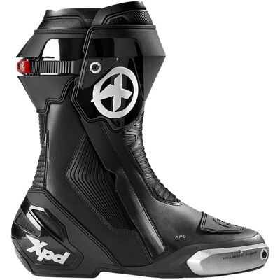 Bottes Moto XPD XP9-S - Équipement de Course Certifié CE - Publicité Bottes Moto XPD XP9-S - Équipement de Course Certifié CE - Publicité