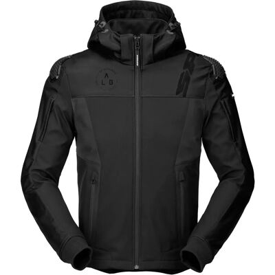 Chaqueta Spidi Hoodie Warrior - negra Chaqueta Spidi Hoodie Warrior - negra