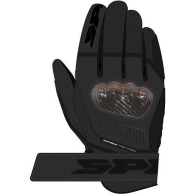 Guanti Moto Power Carbon Spidi - Nero, M Guanti Moto Power Carbon Spidi - Nero, M